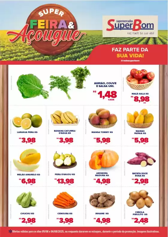 Super Feira e Açougue - 05/08 e 06/08