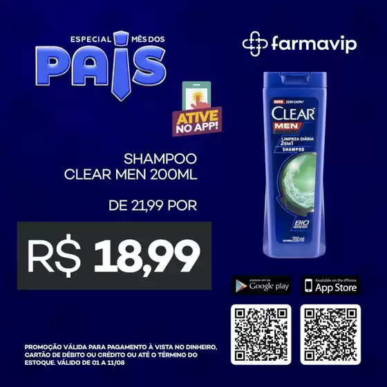 Catálogo Farmavip em Valparaíso | Ótima oferta para caçadores de pechinchas | 2025-01-01T00:00:00.000Z - 2025-08-11T00:00:00.000Z
