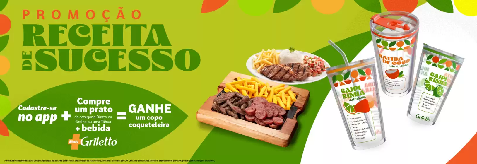 Catálogo Griletto em Muriaé | Promoção Receita De Sucesso | 2025-08-07T00:00:00.000Z - 2025-08-21T00:00:00.000Z