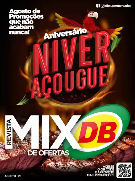 Catálogo DB Supermercados em São Francisco do Sul | Aniversàrio Niver Açougue | 2025-08-07T00:00:00.000Z - 2025-08-31T00:00:00.000Z