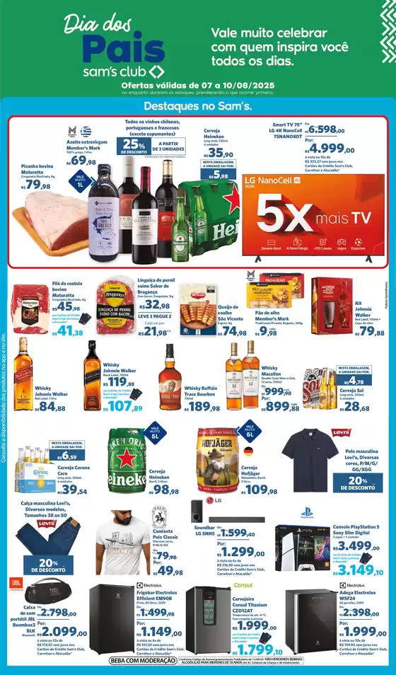 Catálogo Sam's Club em Osasco | OFERTAS FIM DE SEMANA | 2025-08-07T00:00:00.000Z - 2025-08-10T00:00:00.000Z