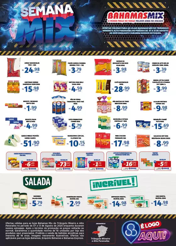 Catálogo Bahamas Mix em Bom Despacho | Novas ofertas para descobrir | 2025-08-07T00:00:00.000Z - 2025-08-13T00:00:00.000Z