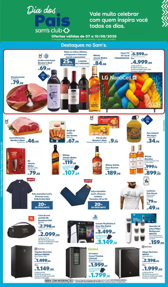 Catálogo Sam's Club em Bom Despacho | Promoções especiais em andamento | 2025-08-07T00:00:00.000Z - 2025-08-10T00:00:00.000Z
