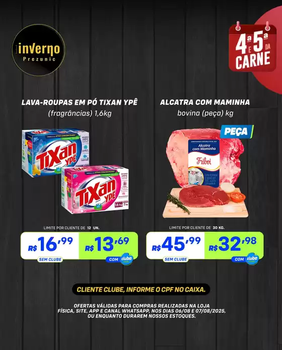 Catálogo Prezunic em Bom Despacho | Nossas melhores ofertas para você | 2025-08-06T00:00:00.000Z - 2025-08-07T00:00:00.000Z