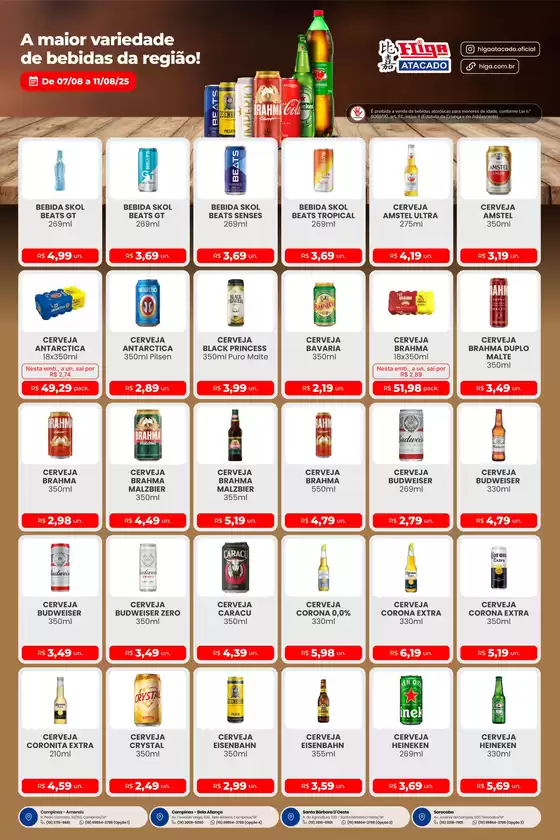 Ampla seleção de ofertas