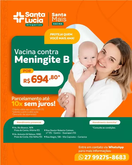 Catálogo Farmácia Santa Lúcia em Grajaú | Ofertas especiais para você | 2025-08-07T00:00:00.000Z - 2025-08-31T00:00:00.000Z