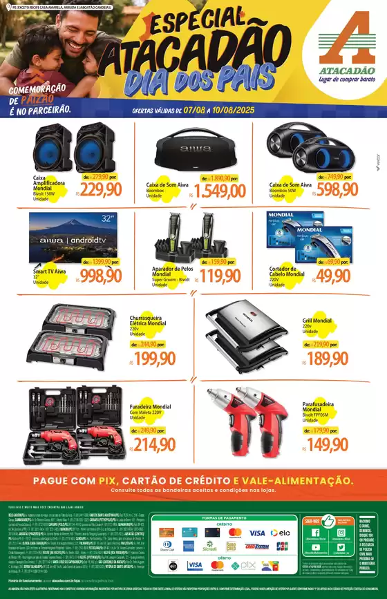 Catálogo Atacadão em Petrolina | Grandes descontos em produtos selecionados | 2025-08-07T00:00:00.000Z - 2025-08-10T00:00:00.000Z