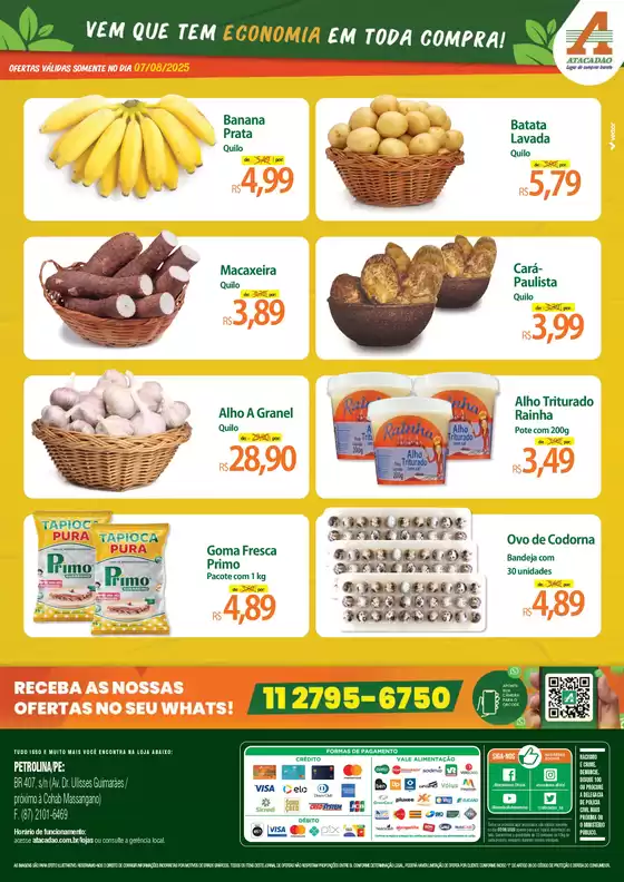 Ofertas exclusivas e pechinchas