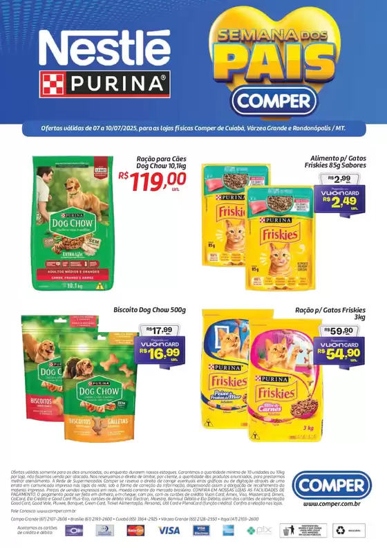 Catálogo Comper em São Paulo | Nestlé Purina | 2025-08-07T00:00:00.000Z - 2025-08-10T00:00:00.000Z