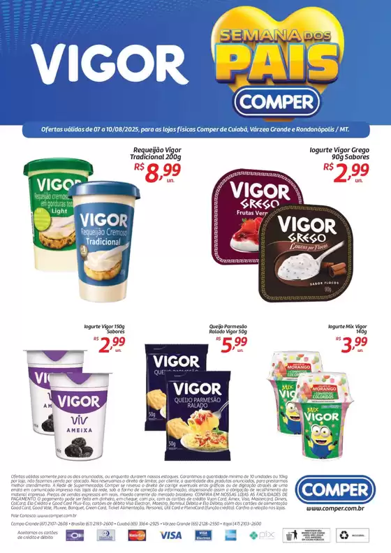 Catálogo Comper em São Paulo | Vigor | 2025-08-07T00:00:00.000Z - 2025-08-10T00:00:00.000Z
