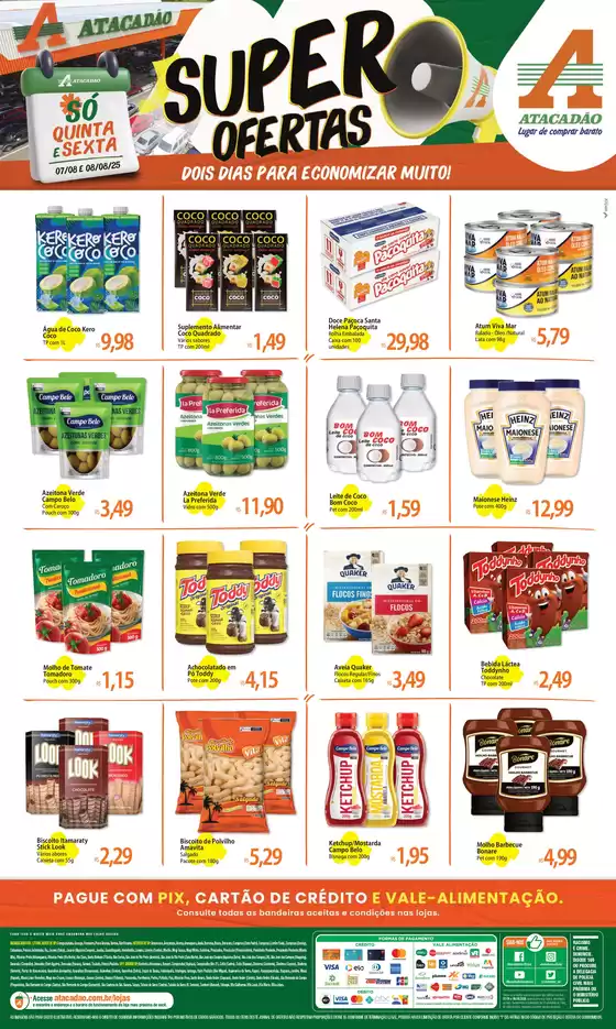Catálogo Atacadão em São Paulo | Ofertas exclusivas e pechinchas | 2025-08-07T00:00:00.000Z - 2025-08-08T00:00:00.000Z