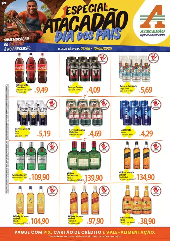 Catálogo Atacadão em São Paulo | Economize agora com nossas ofertas | 2025-08-07T00:00:00.000Z - 2025-08-10T00:00:00.000Z