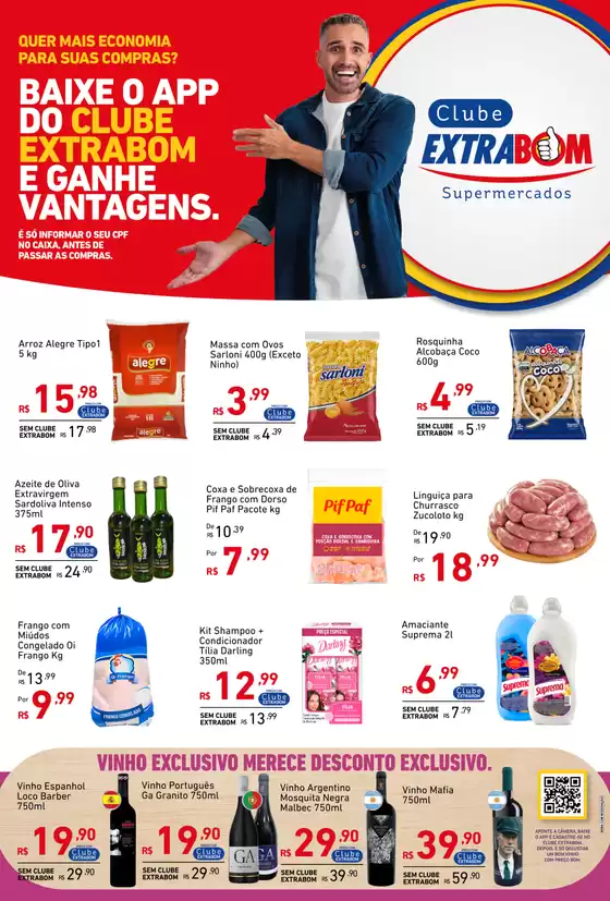 Grandes descontos em produtos selecionados