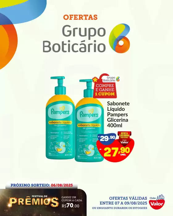 Catálogo Clube Valor em Itaocara | Ofertas Grupo Boticário | 2025-08-08T00:00:00.000Z - 2025-08-09T00:00:00.000Z