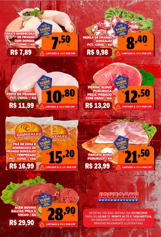 Catálogo Iquegami Supermercados em Itaocara | Ótima oferta para caçadores de pechinchas | 2025-08-08T00:00:00.000Z - 2025-08-11T00:00:00.000Z