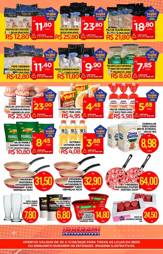 Catálogo Iquegami Supermercados em Itaocara | Nossas melhores pechinchas | 2025-08-05T00:00:00.000Z - 2025-08-11T00:00:00.000Z