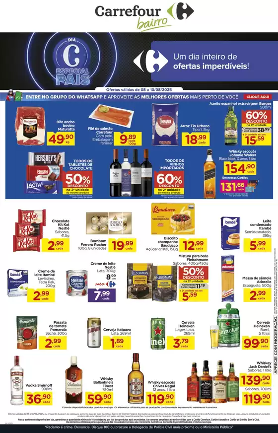 Catálogo Carrefour Bairro em Tauá | Ótima oferta para caçadores de pechinchas | 2025-08-08T00:00:00.000Z - 2025-08-10T00:00:00.000Z