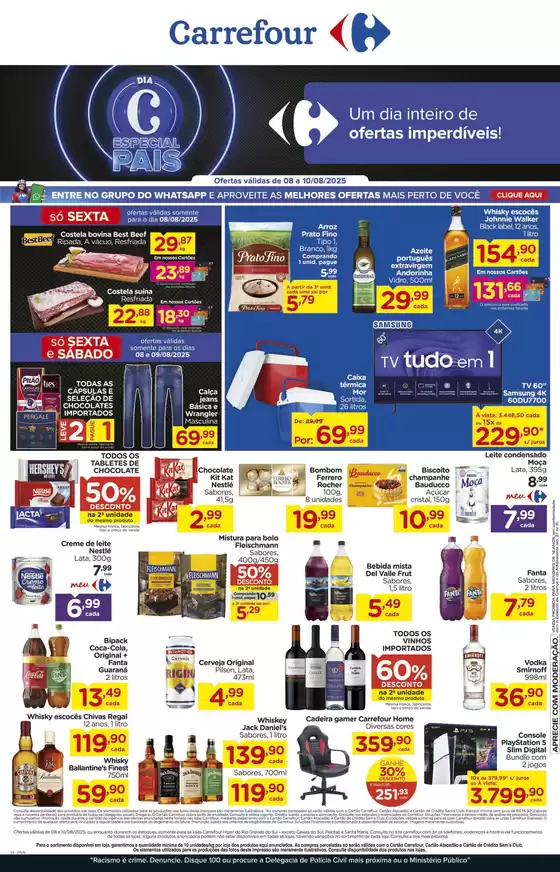 Catálogo Carrefour em Tauá | Descontos e promoções | 2025-08-08T00:00:00.000Z - 2025-08-10T00:00:00.000Z