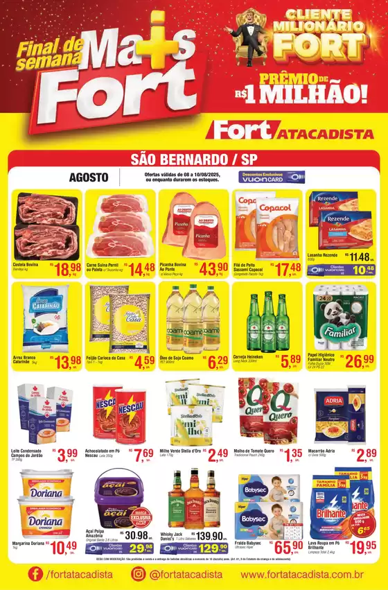 SP Fort Fim de Semana 08 a 10 AGO 25 Sao Bernardo
