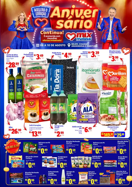 Catálogo Supermercados Mateus em Barcarena | Pechinchas e ofertas atuais | 2025-08-08T00:00:00.000Z - 2025-08-10T00:00:00.000Z