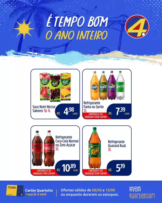 Encarte Quartetto Supermercados