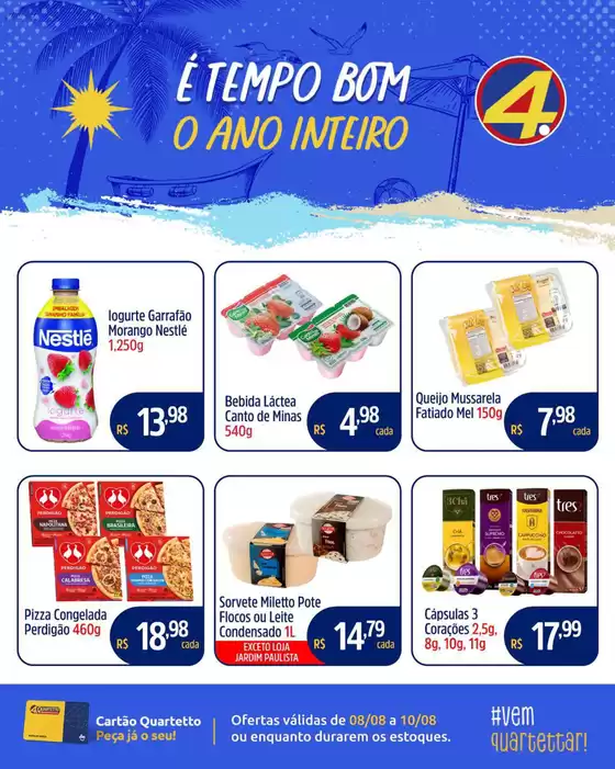 Encarte Quartetto Supermercados