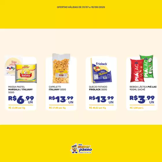 Ofertas especiais atraentes para todos