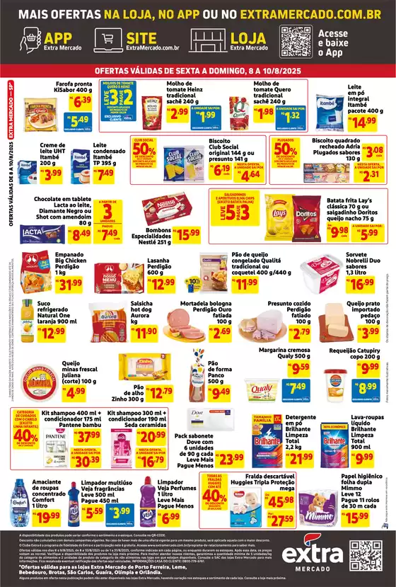 Grandes descontos em produtos selecionados