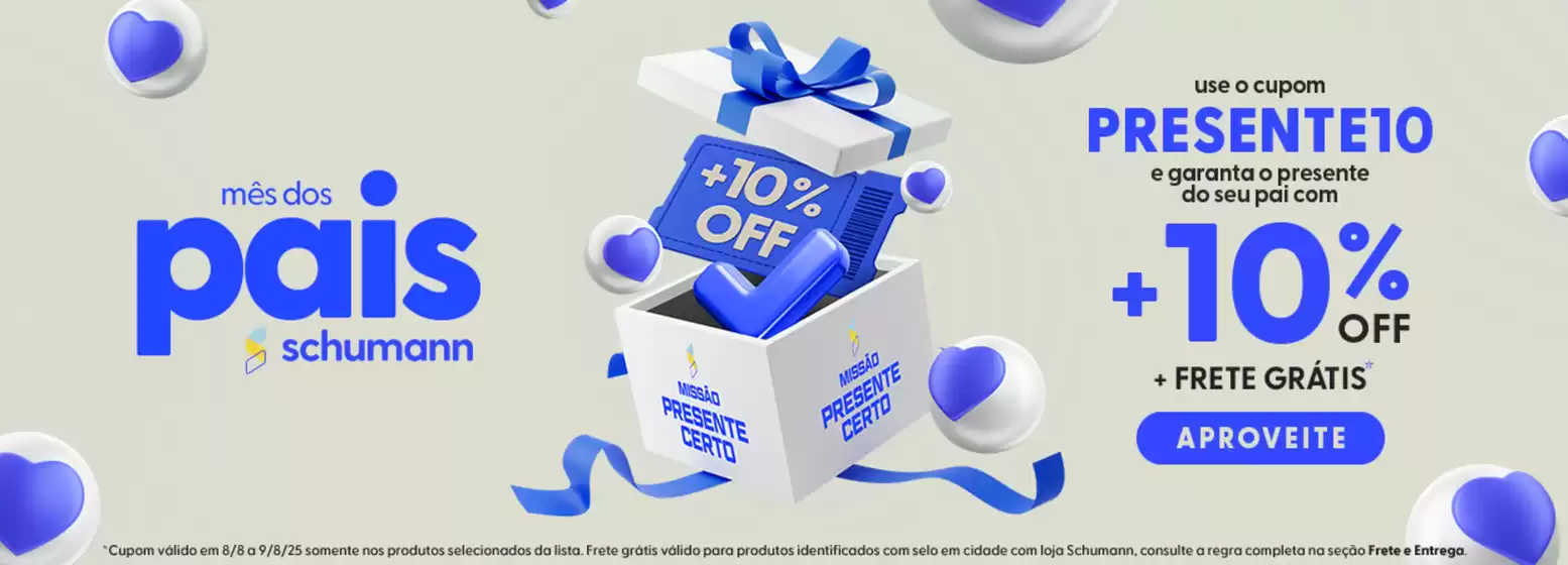 Catálogo Schumann em Itararé | Melhores ofertas para compradores econômicos | 2025-08-08T00:00:00.000Z - 2025-09-08T00:00:00.000Z