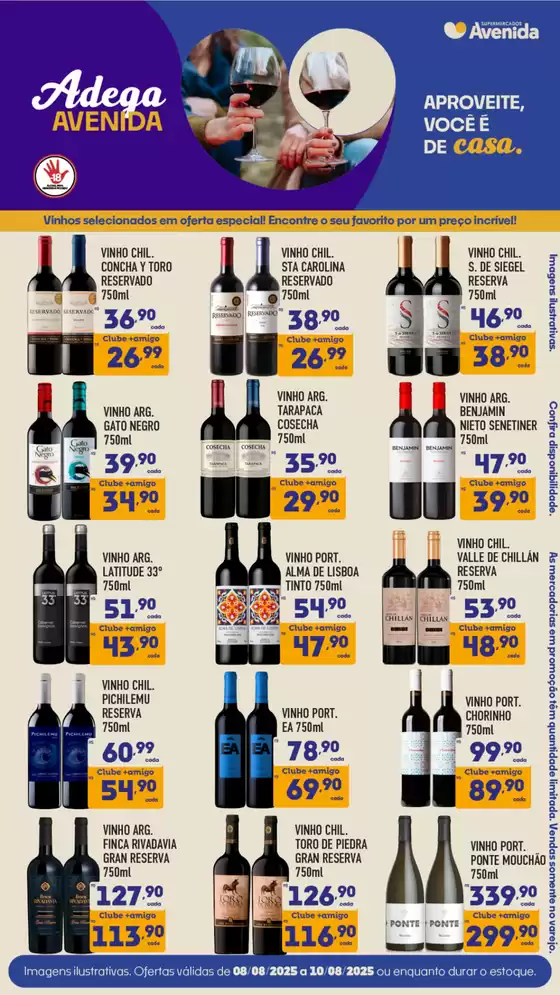 Catálogo Supermercados Avenida em Garça | Ofertas especiais atraentes para todos | 2025-08-08T00:00:00.000Z - 2025-08-10T00:00:00.000Z