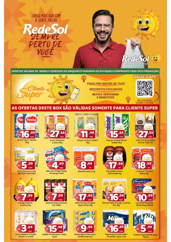 Ofertas especiais atraentes para todos