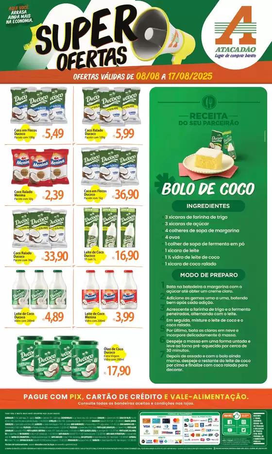 Catálogo Atacadão em Rio Grande | Economize agora com nossas ofertas | 2025-08-08T00:00:00.000Z - 2025-08-17T00:00:00.000Z
