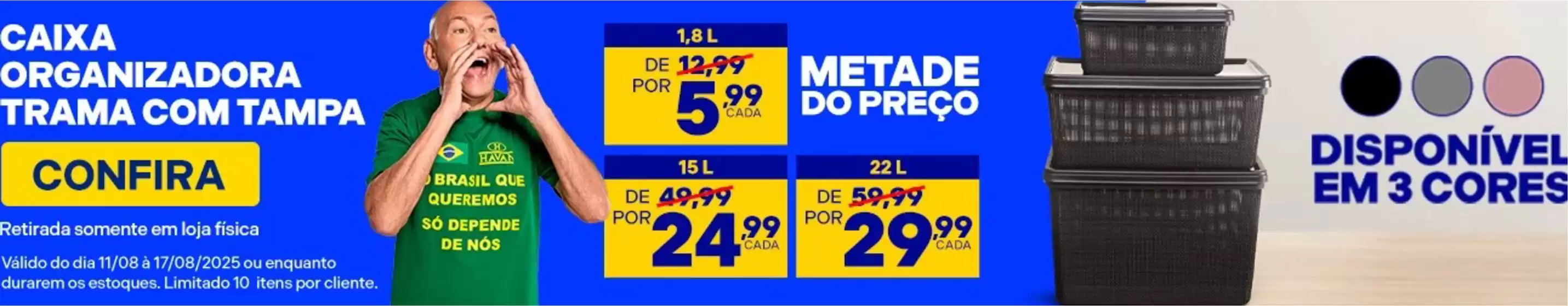 Catálogo Lojas Havan em Palmas - PR | Ofertas Lojas Havan | 2025-08-11T00:00:00.000Z - 2025-08-17T00:00:00.000Z