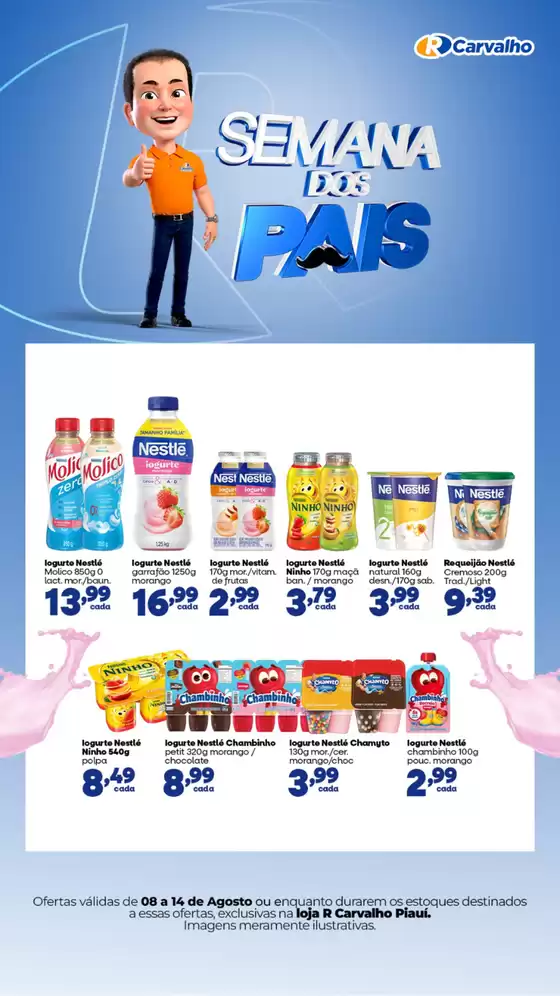 Catálogo R Carvalho Supermercado em Palmas - PR | Semana Dos Pais | 2025-08-11T00:00:00.000Z - 2025-08-14T00:00:00.000Z