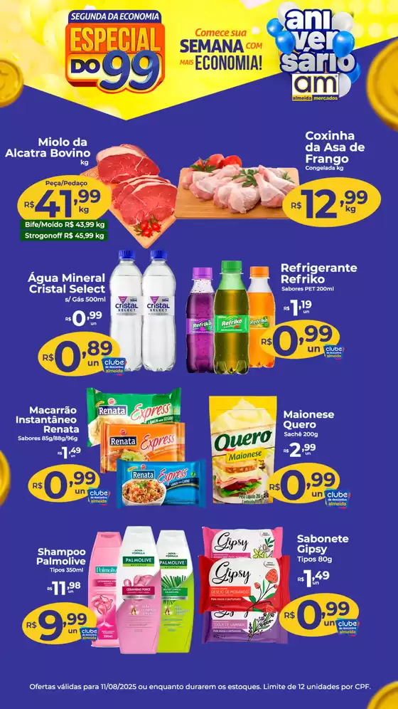 Catálogo Almeida Mercados em Palmas - PR | Especial Segunda Da Economia | 2025-08-11T00:00:00.000Z - 2025-08-11T00:00:00.000Z