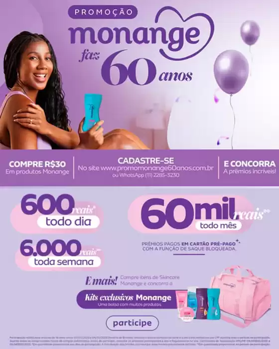 Promocao monange faz 60 anos !