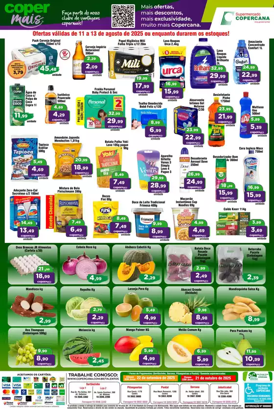 Melhores ofertas para todos os clientes