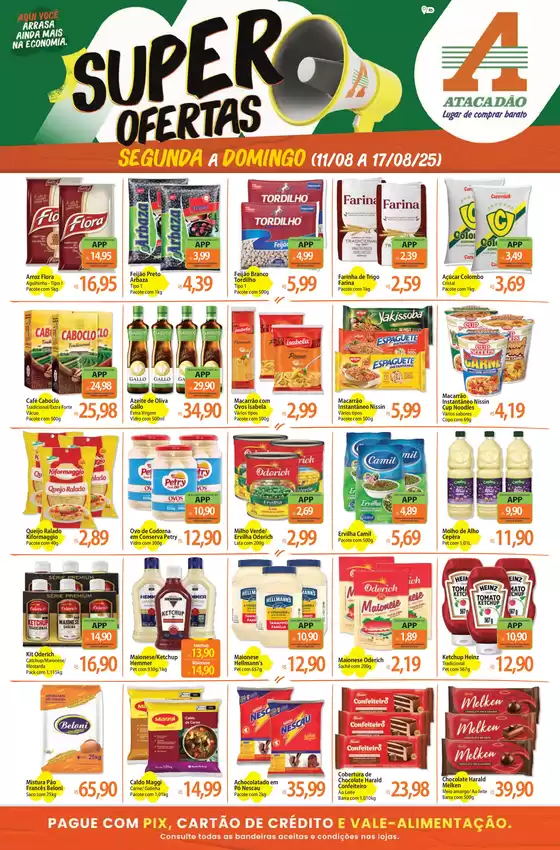 Ampla seleção de ofertas