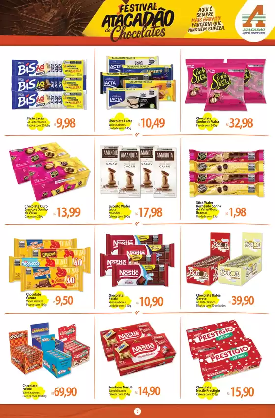 Ampla seleção de ofertas