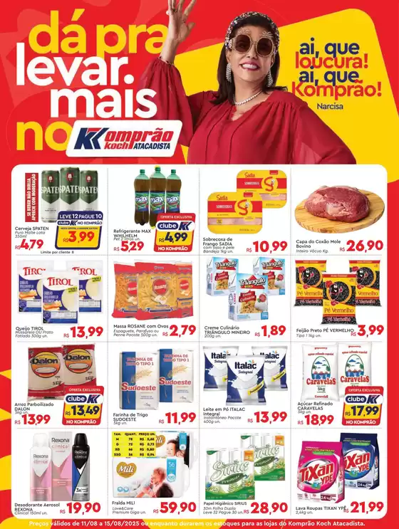 Catálogo Komprão Atacadista em Bom Conselho | Ofertas exclusivas e pechinchas | 2025-08-11T00:00:00.000Z - 2025-08-15T00:00:00.000Z