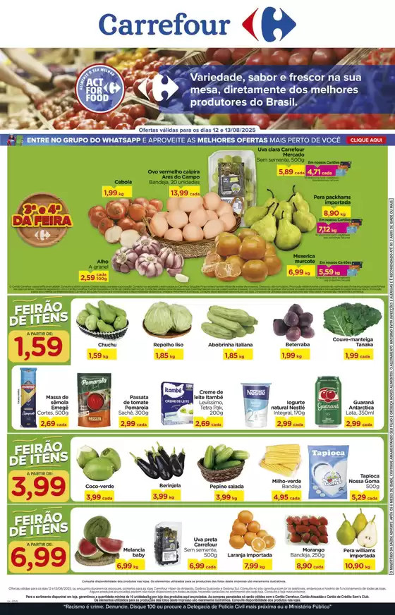 Grandes descontos em produtos selecionados