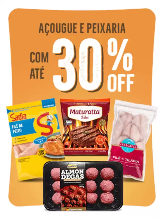 Grandes descontos em produtos selecionados
