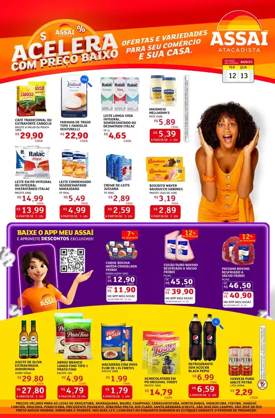 Grandes descontos em produtos selecionados