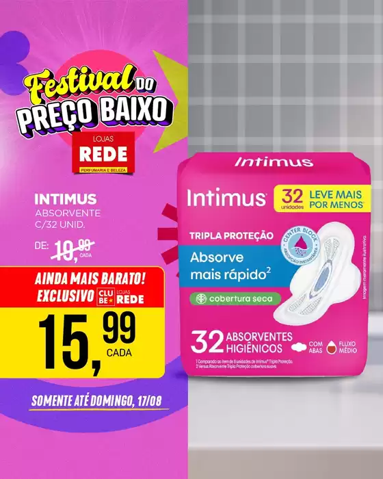 Catálogo Lojas Rede em Paracatu | Encarte Lojas Rede | 2025-08-12T00:00:00.000Z - 2025-08-17T00:00:00.000Z