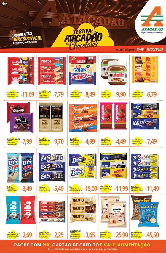 Grandes descontos em produtos selecionados