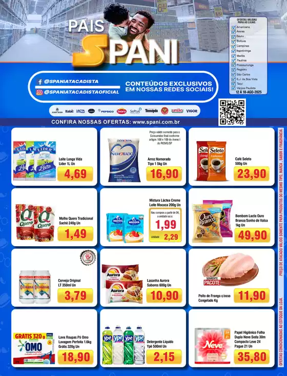 Grandes descontos em produtos selecionados