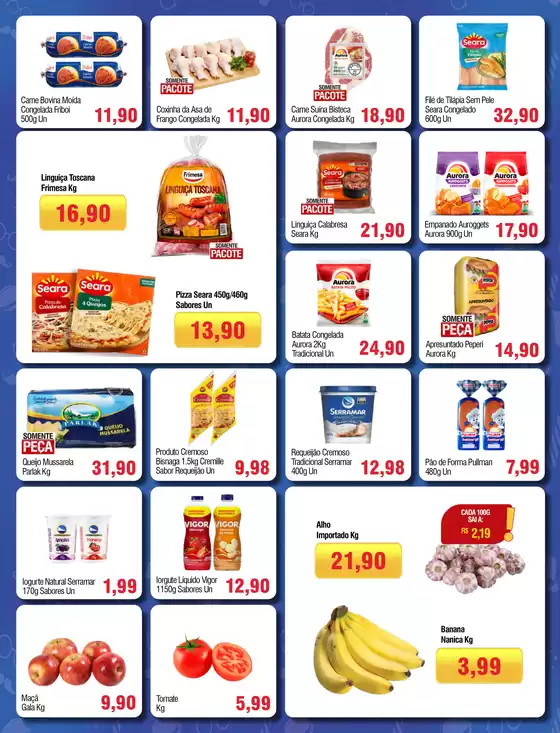 Grandes descontos em produtos selecionados