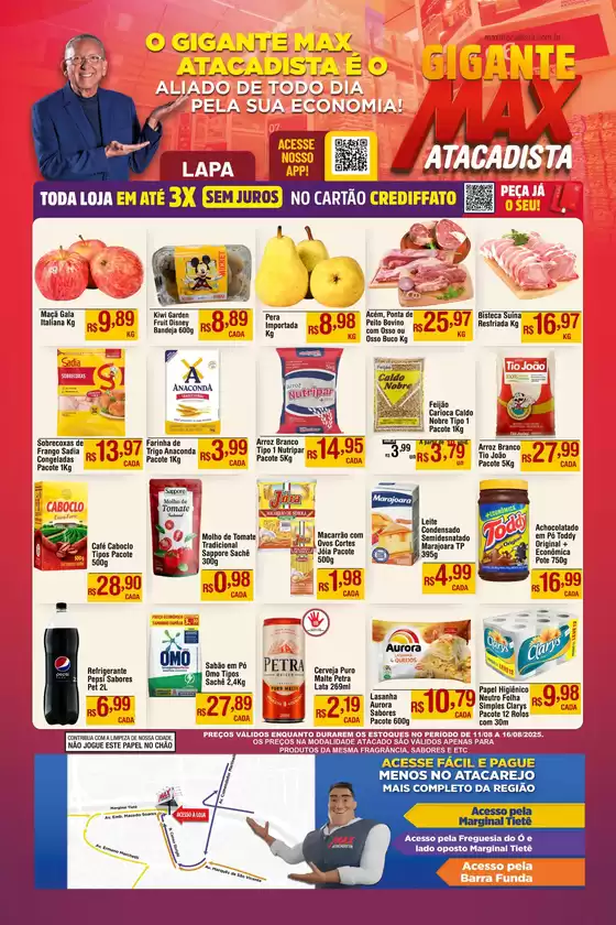 Ampla seleção de ofertas