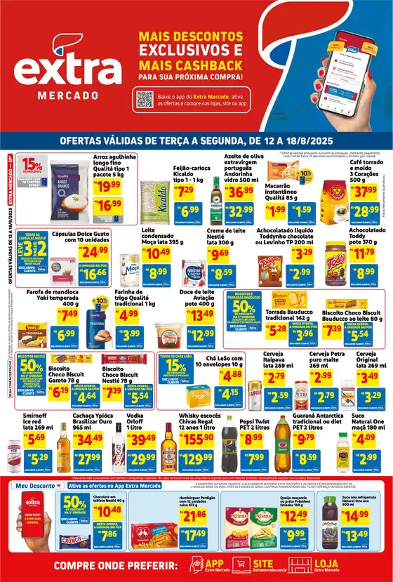 Catálogo Extra em São José dos Campos | Ótima oferta para todos os clientes | 2025-08-12T00:00:00.000Z - 2025-08-18T00:00:00.000Z