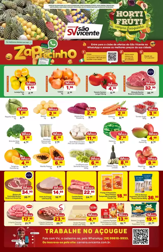 Catálogo Supermercados São Vicente em Sorocaba | Economize agora com nossas ofertas | 2025-08-12T00:00:00.000Z - 2025-08-13T00:00:00.000Z